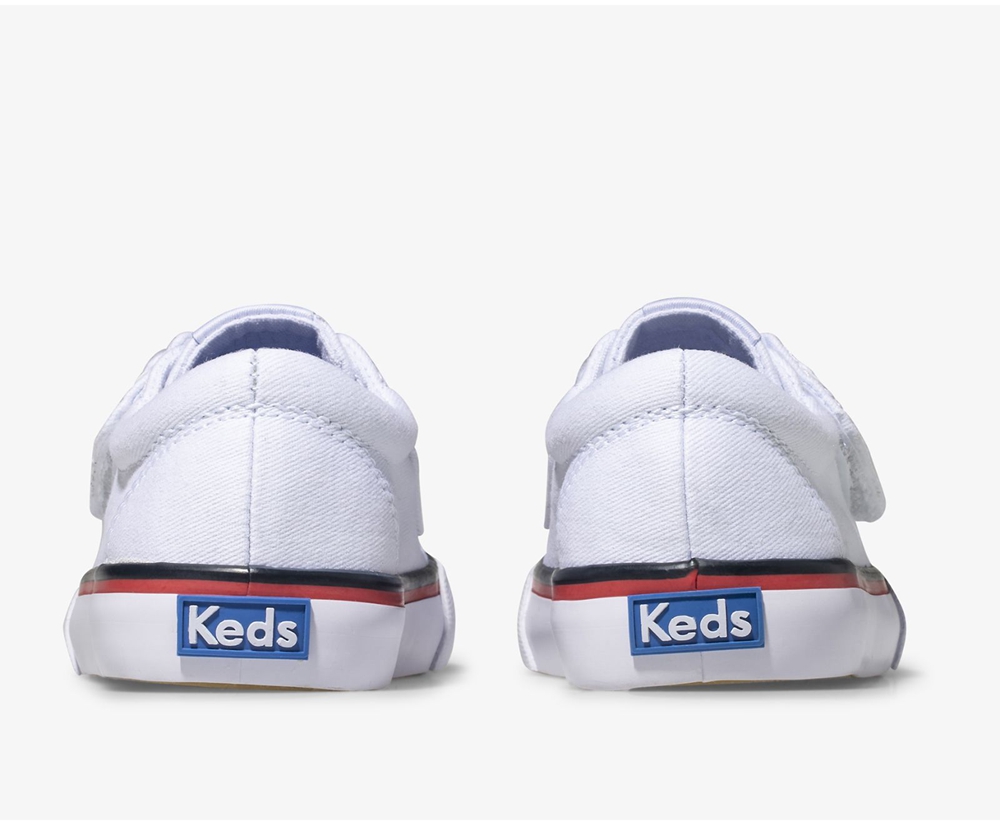 Keds Kids Sneakers White - Jump Kick Jr. Canvas - 947UKYHVZ